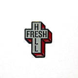 Fresh Hell Enamel pin - BRFC x SFBC - Grey/Red/Black