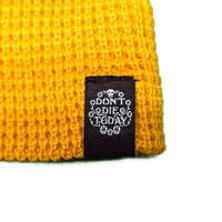 Don't Die Today  toque - Mustard