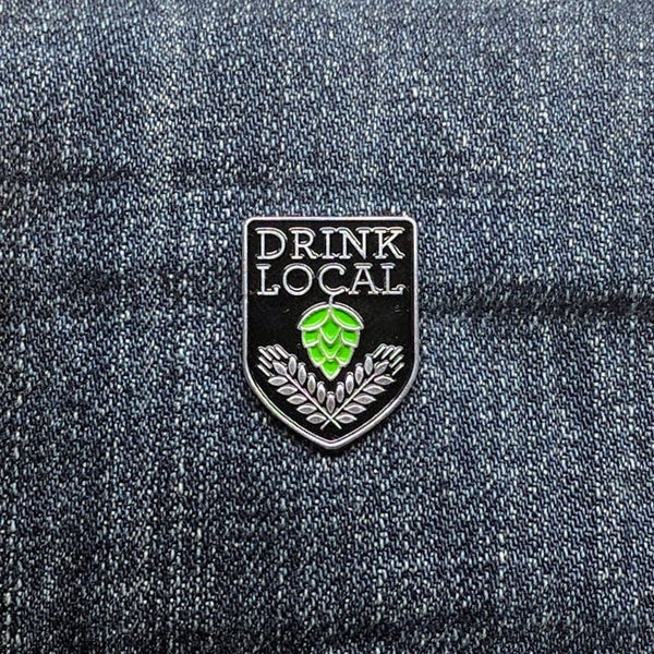 Drink Local - Enamel Pin