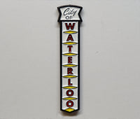 City of Waterloo Sign Enamel Pin