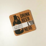 Drink Beer From Here - Ontario - 4 Coaster Set